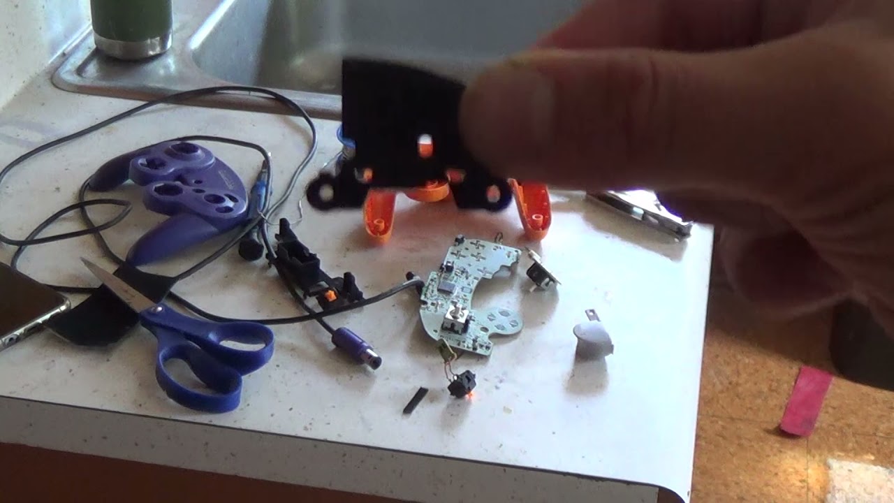 DIY Gamecube Controller Mechanical Trigger Mod for Super Smash Bros Melee