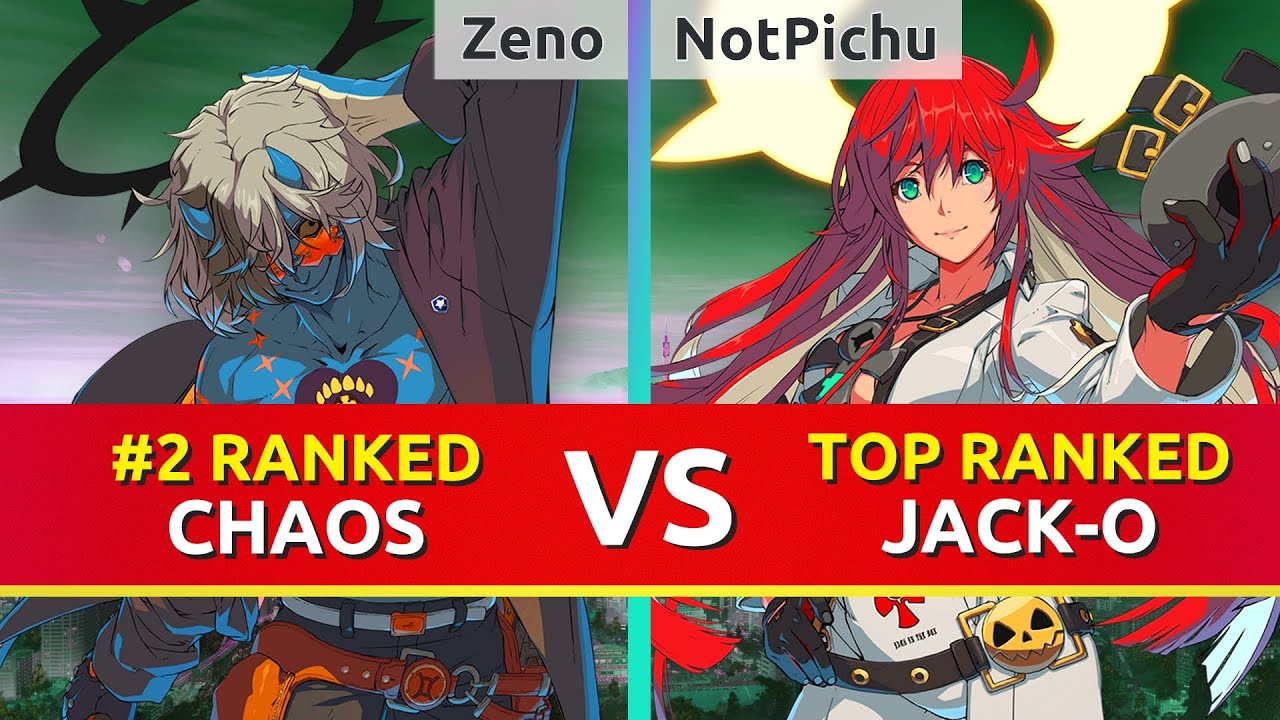 GGST ▰ Zeno (#2 Ranked Happy Chaos) vs NotPichu (TOP Ranked Jack-O). Guilty Gear Strive