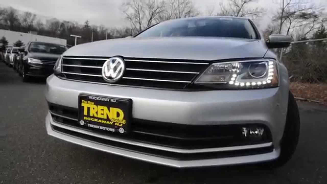 BRAND NEW 2015 Volkswagen Jetta TDI SEL Diesel Driver Assistance Trend Motors VW Rockaway, NJ