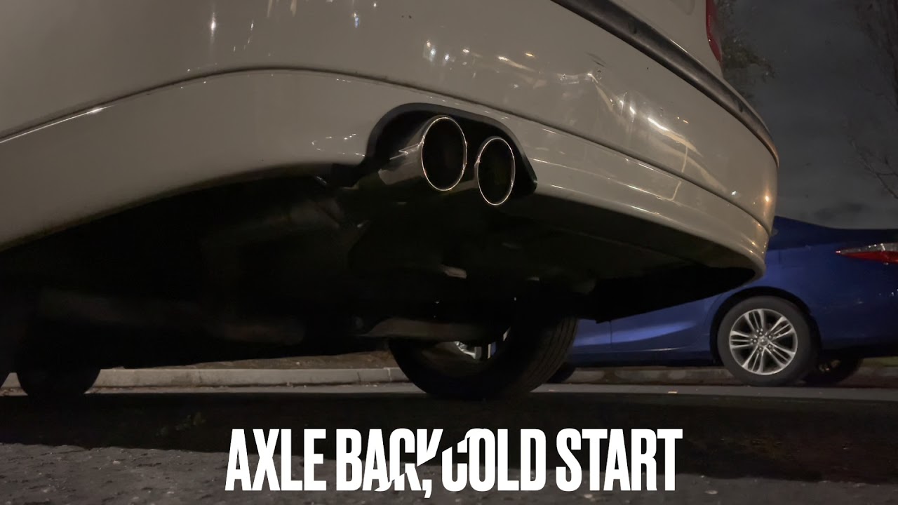 Saab 9-3 Muffler Delete (Axle-Back Straight Pipe) w/ Cold Start