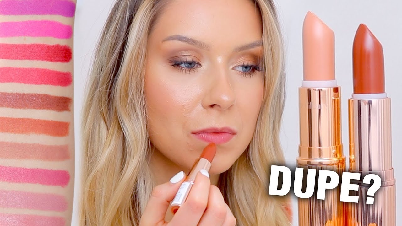 MAKEUP REVOLUTION RENAISSANCE LIPSTICKS (10 SHADES) Charlotte Tilbury Dupe?!