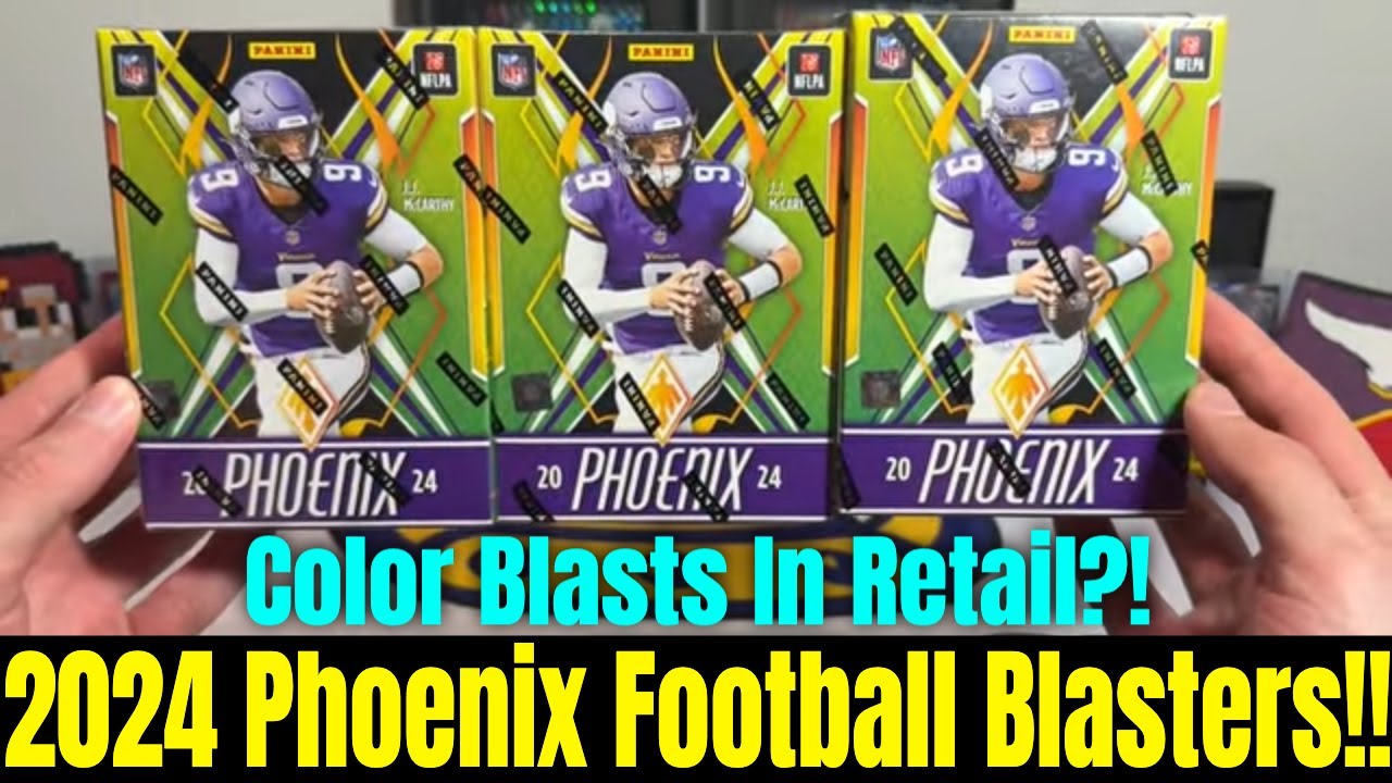 Color Blasts In Phoenix Retail?! My First Look At 2024 Phoenix Football Blaster Boxes!!