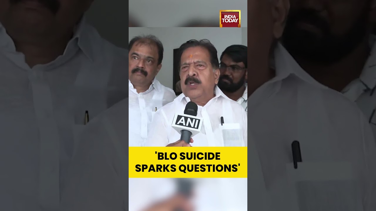 Congress Leader Ramesh Chennithala On BLO Death: Calls For Caution And EC Accountability #blo #news