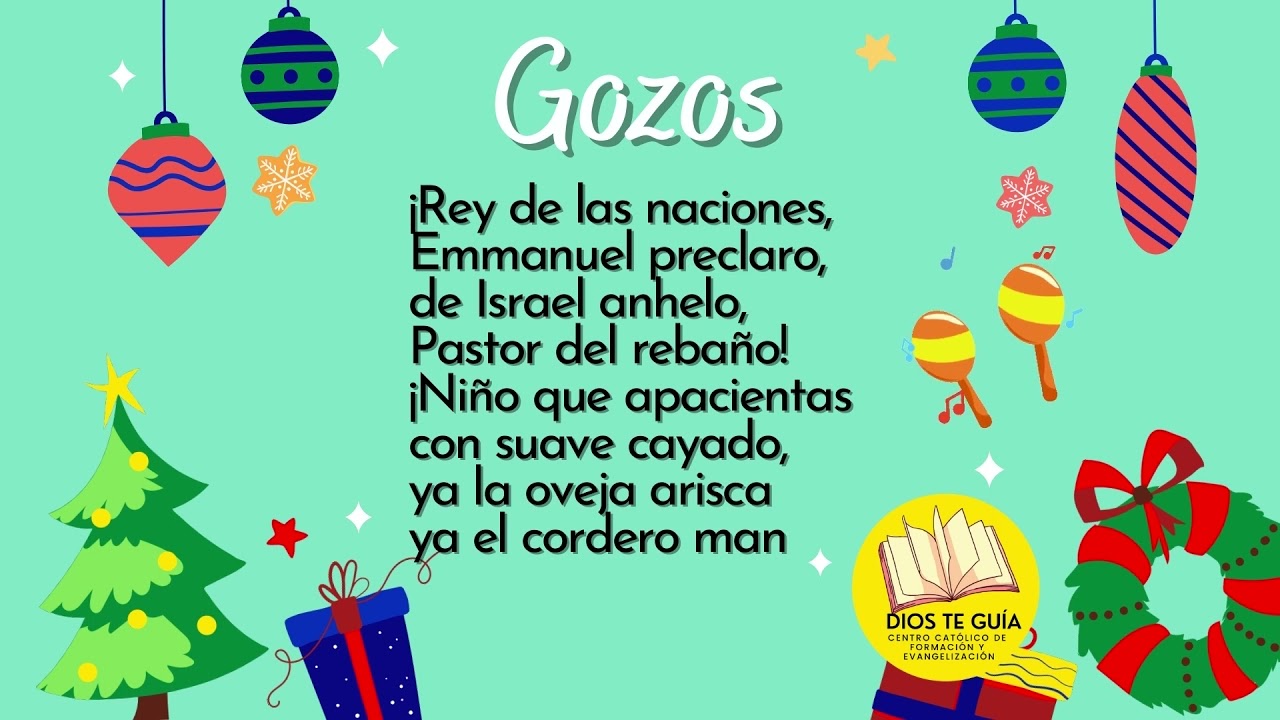 Gozos (NOVENA DE NAVIDAD AL NIÑO JESÚS)