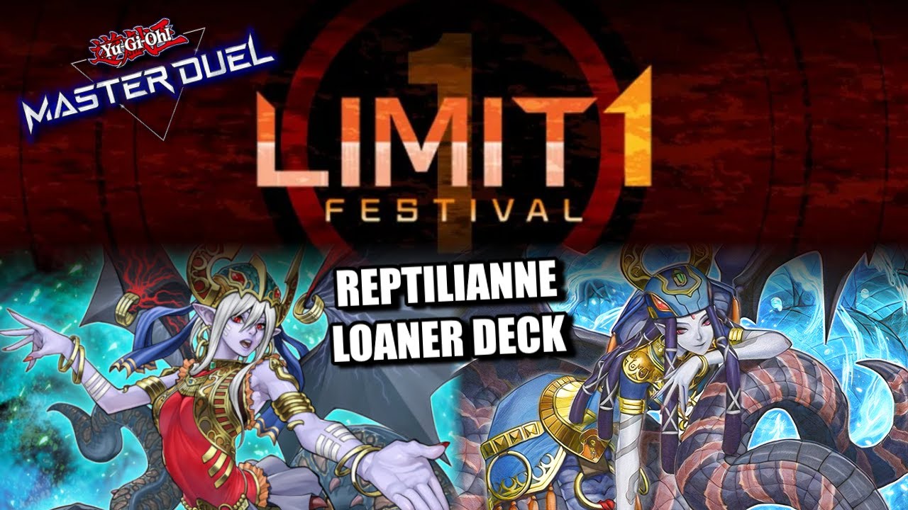 Master Duel Limit 1 Festival: Reptilianne Loaner Deck