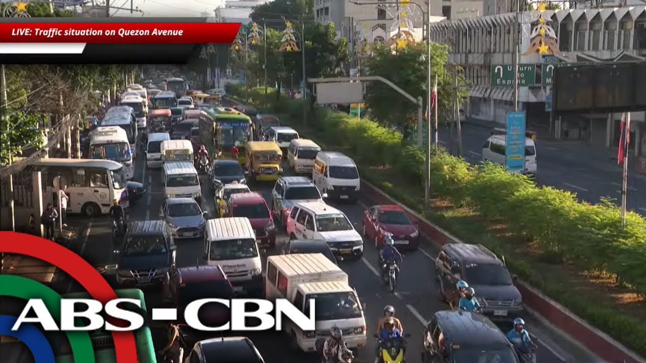 LIVE: Traffic situation on Quezon Avenue | ABS-CBN News