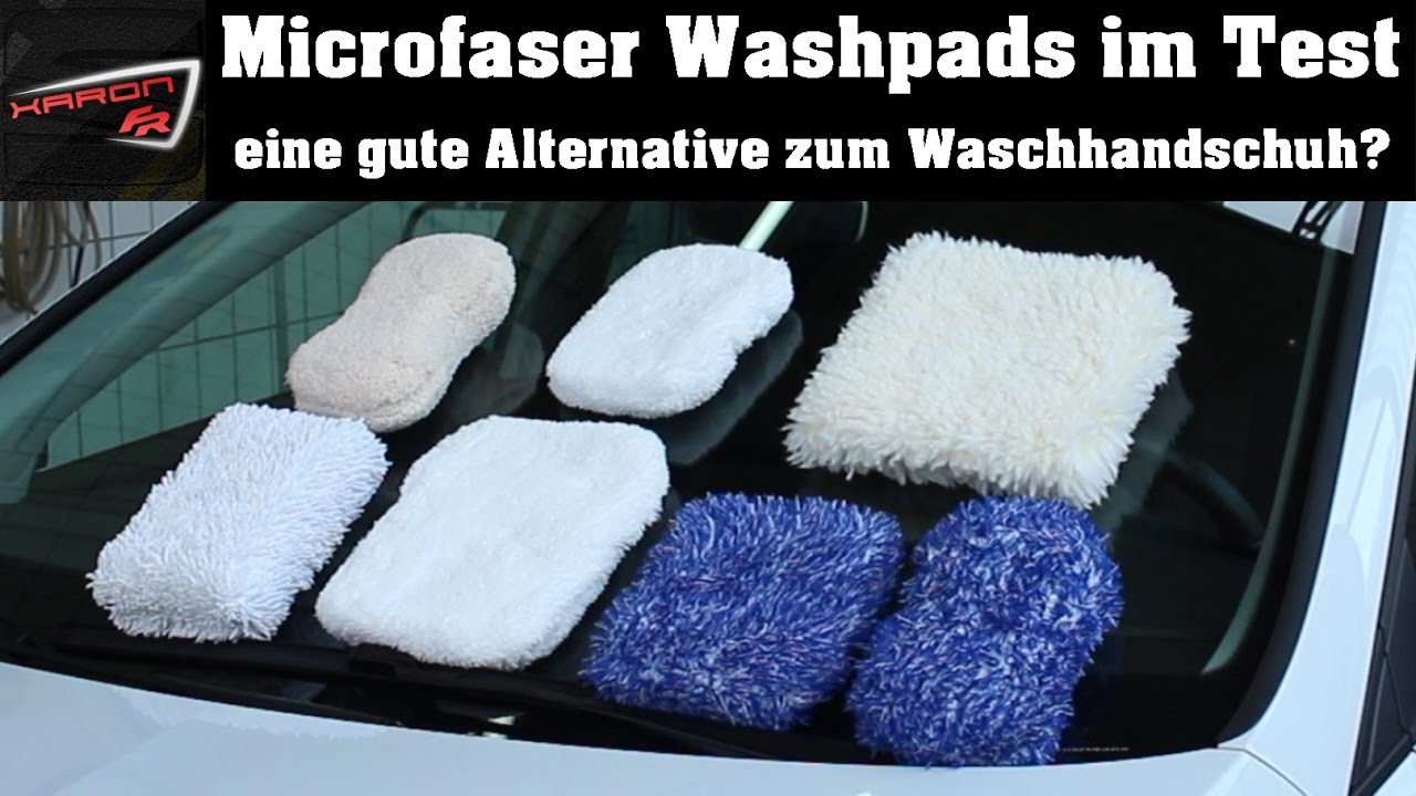 Autopflege Washpads Test - Microfiber Madness Incredipad Incredisponge Petzolds Swissvax