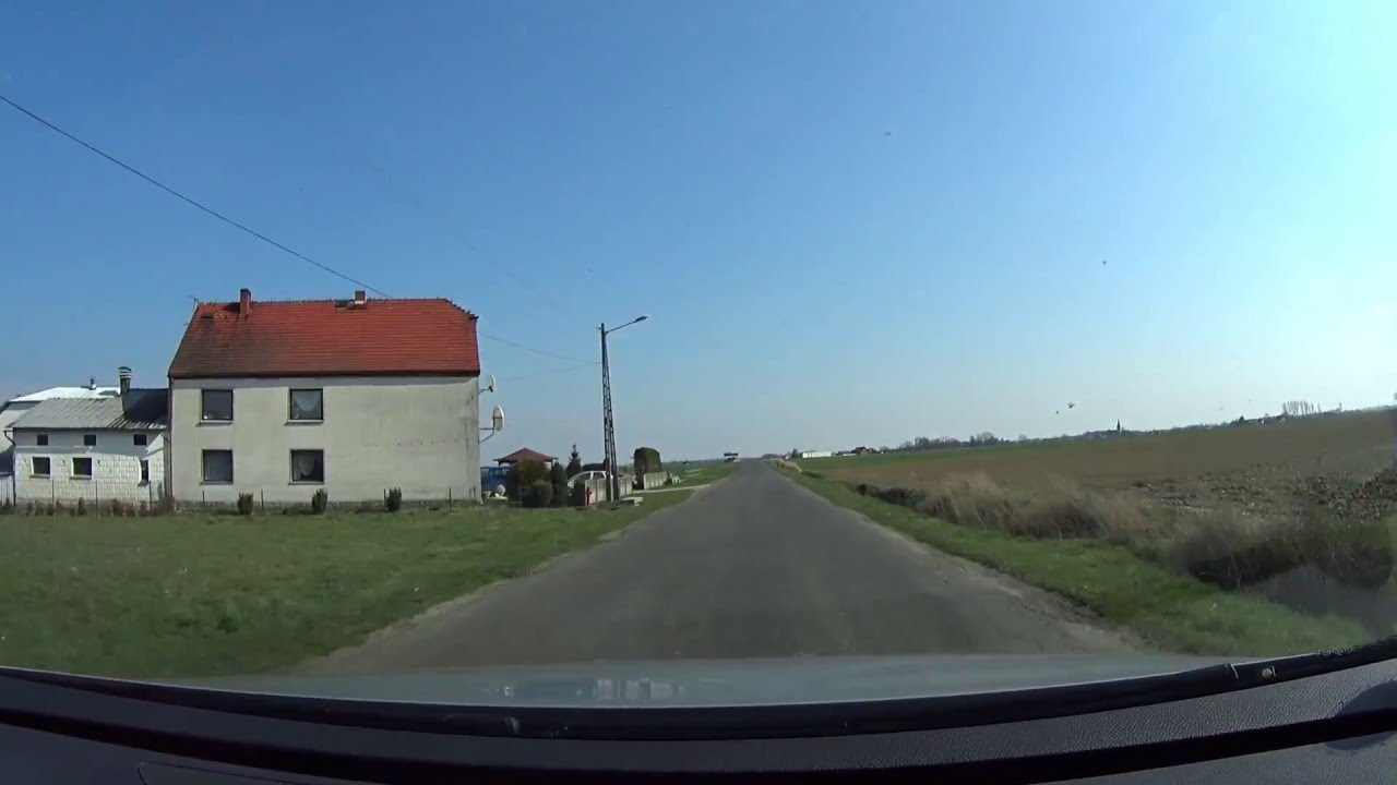 Polen Fahrt von Hartenau (Twardawa) nach Kostenthal (Gościęcin) und zurück