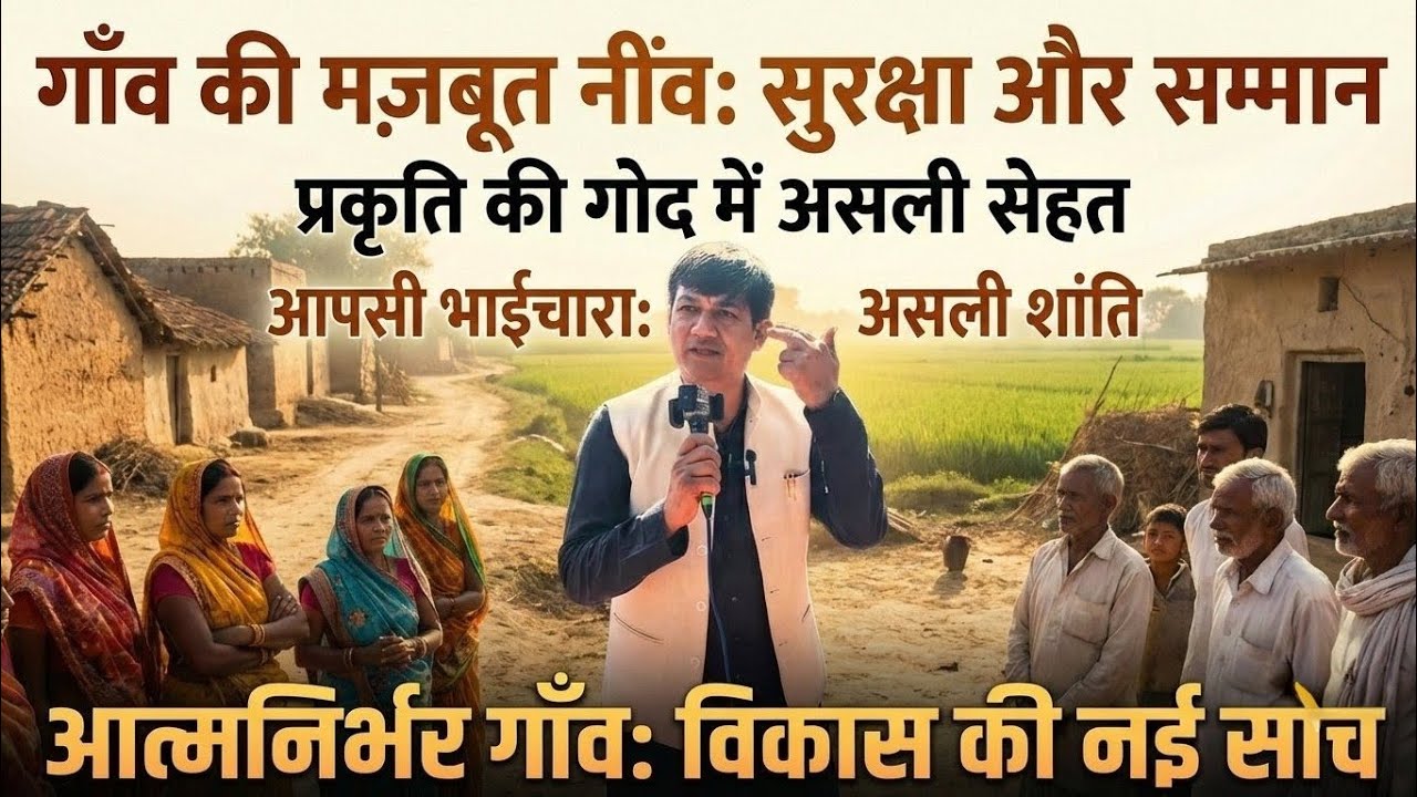 हमारे पूर्वजों के समय गांव में बेटियां सुरक्षित थीं सेहत थीं शांति थीं आज क्या हैं ? 