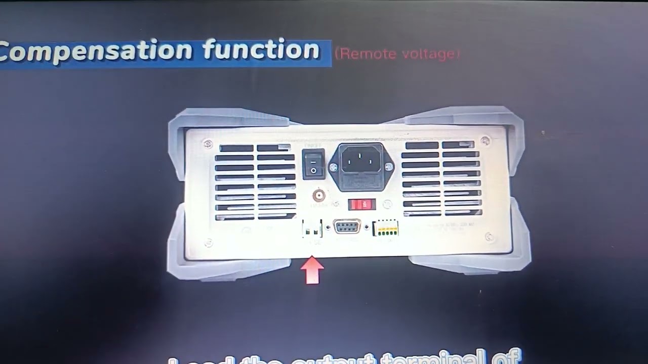 Programable DC electronic Load UTL8500 Series part 1