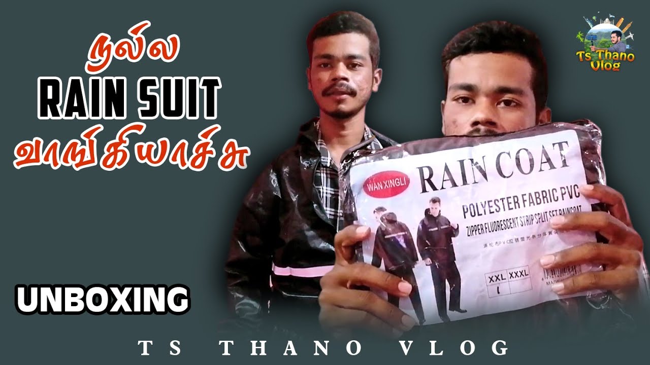 Rain Coat Unboxing | 