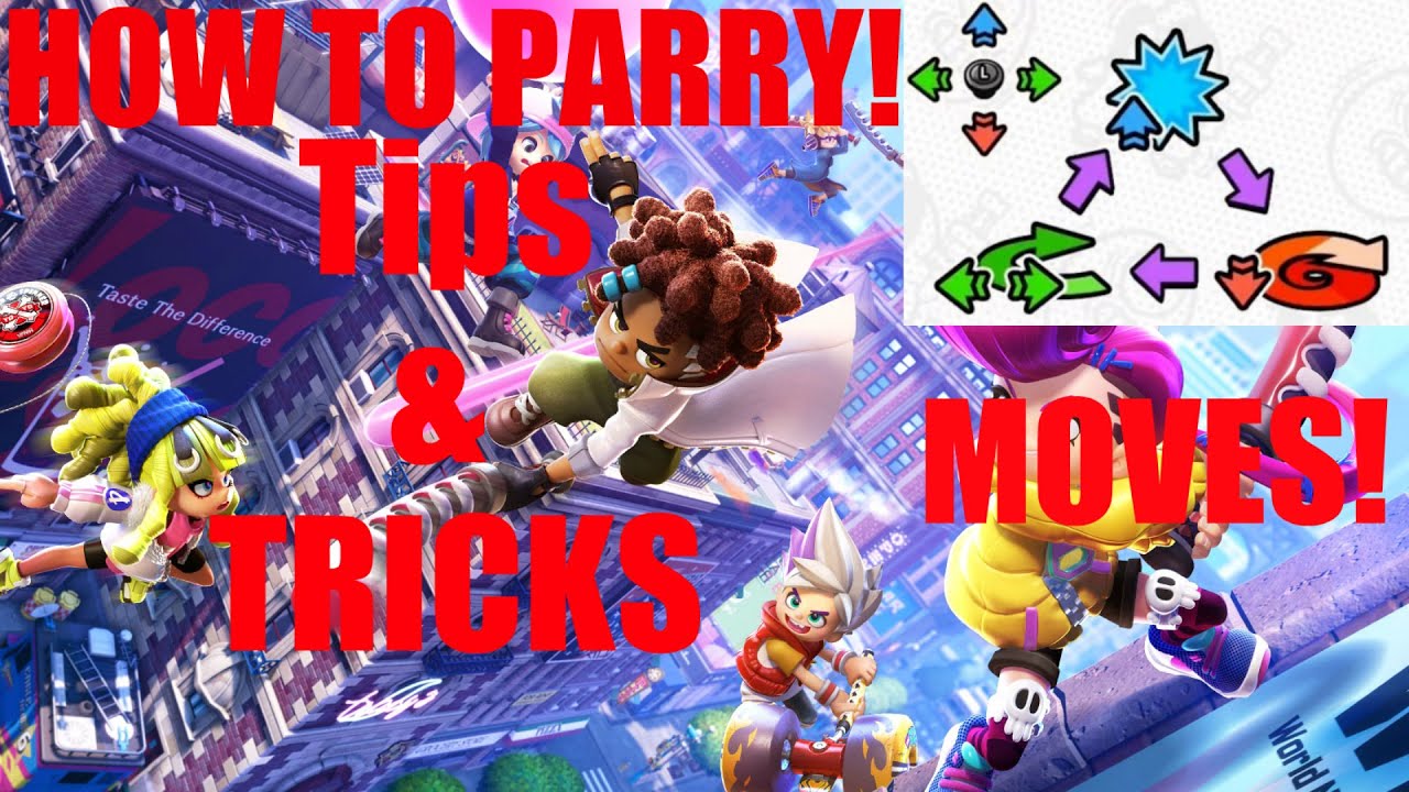 Ninjala - How To Parry! - Tips & Tricks! - All Moves! - Combos!