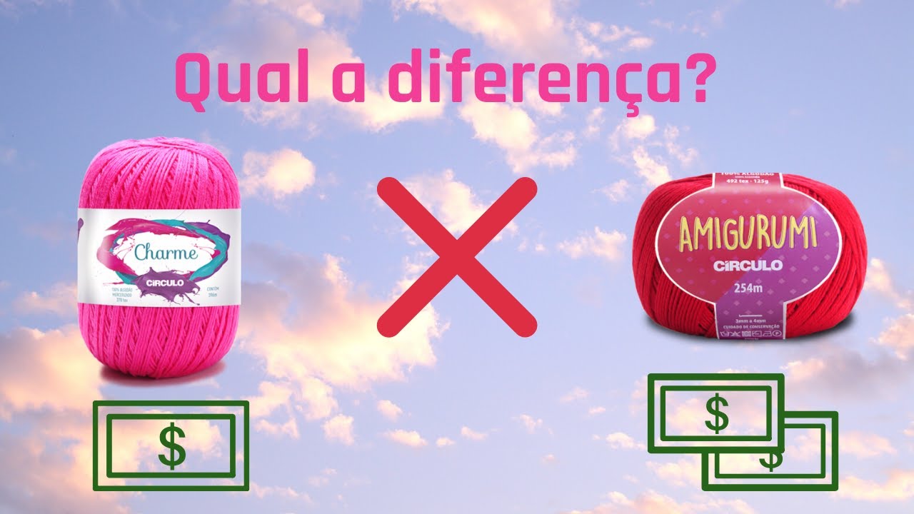 Qual a diferen&ccedil;a entre Charme e Amigurumi? | Qual usar? |Quanto custa?