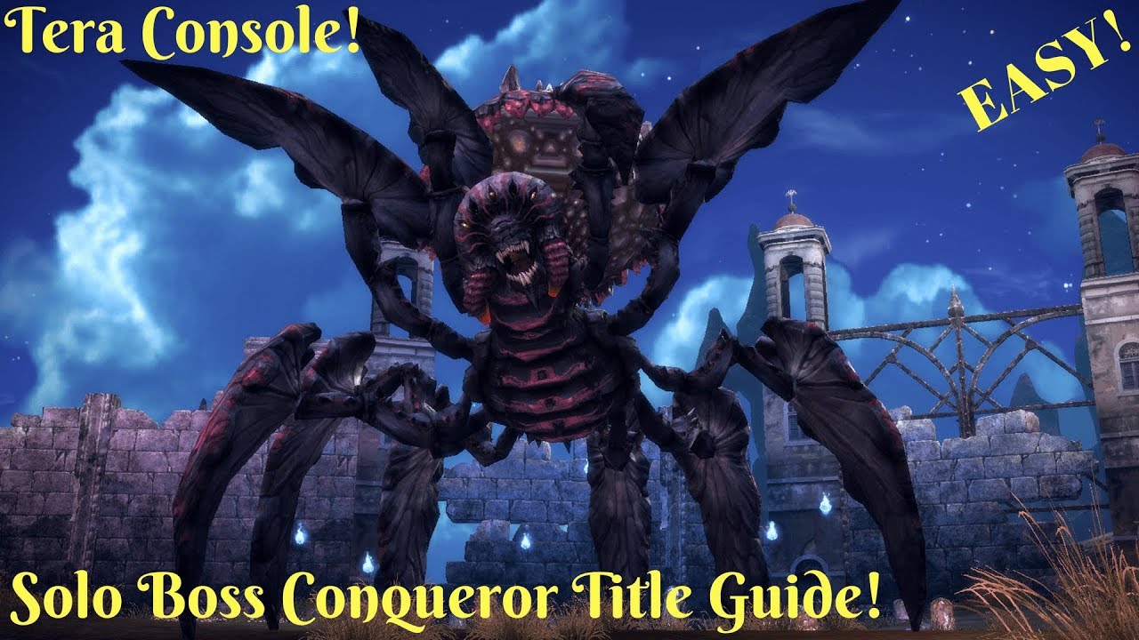 Tera - Console Solo Boss Conqueror Title Guide