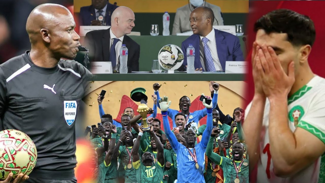 Finale Maroc–Sénégal : l’arbitre accusé, le chaos révélé… et la vérité que personne ne veut voir