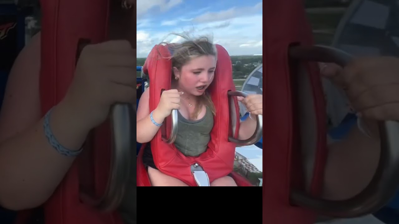 slingshot ride funny videos  
