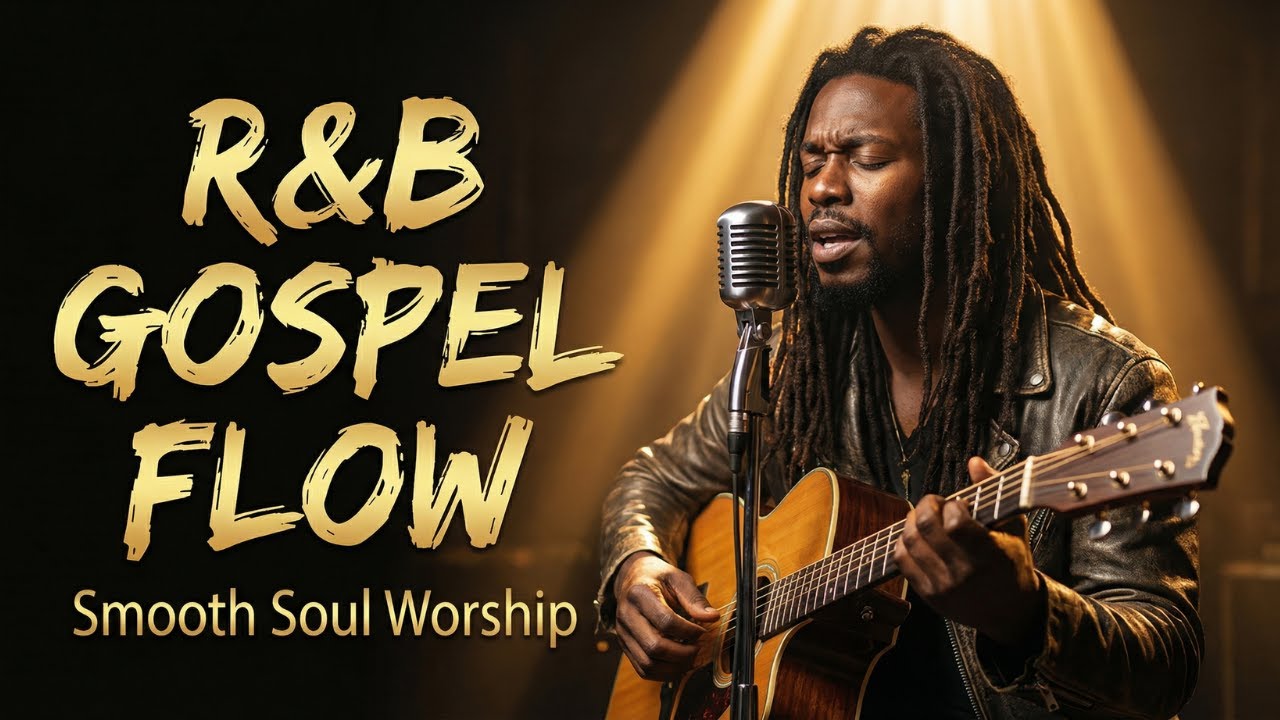 Soulful Night Gospel R&B 🌌 Calm Worship Music for Spiritual Rest & Sleep