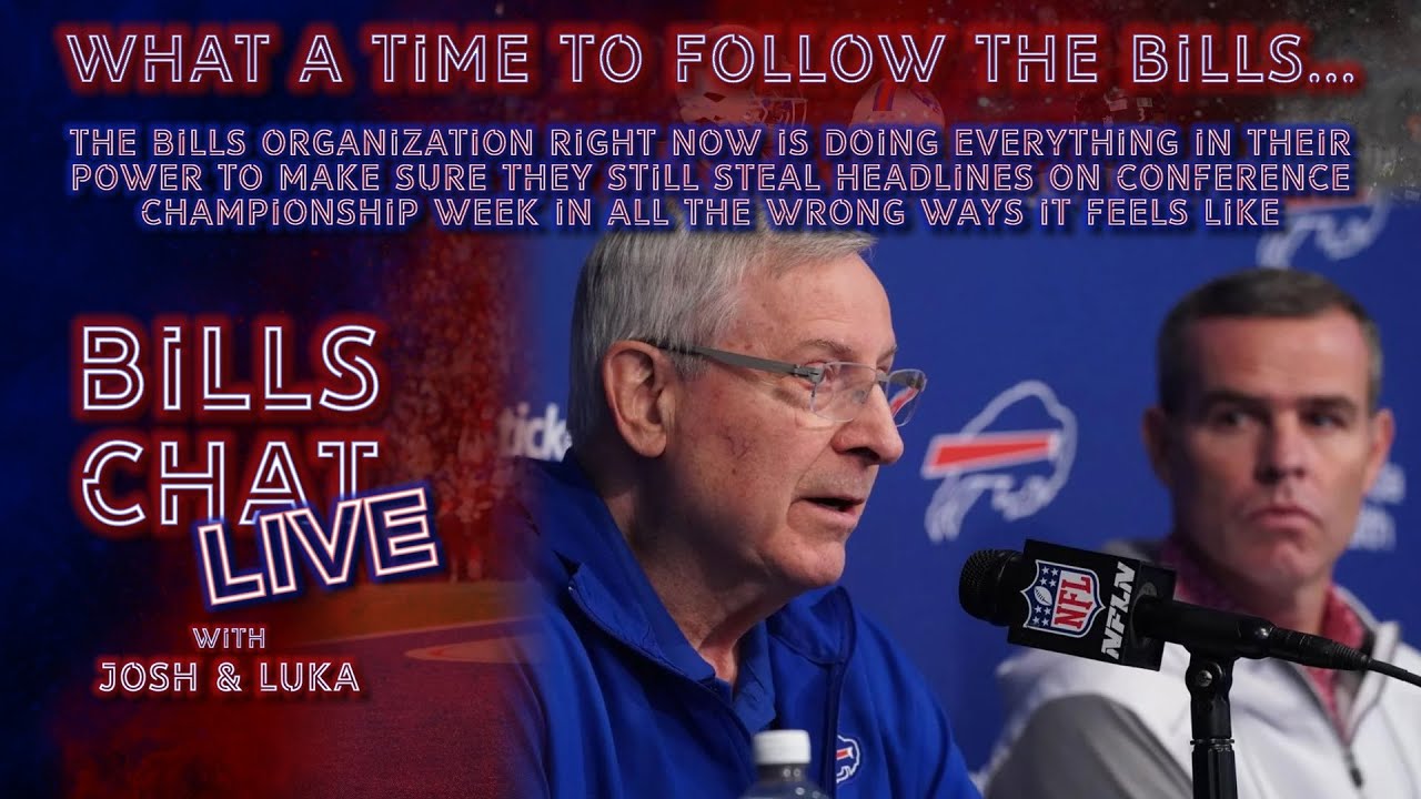 What a Time to Follow the Bills... | Bills Chat Live w Josh & Luka