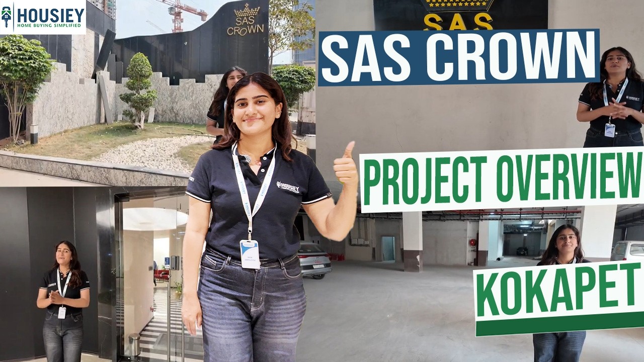 SAS Crown Kokapet | Luxury 4BHK & 6BHK Duplex Flats At Hyderabad | Location & Review 2026