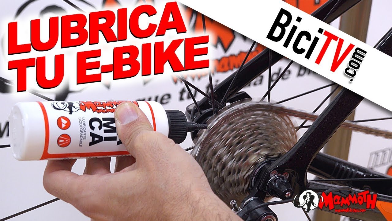 Cómo limpiar y lubricar la cadena de tu bicicleta eléctrica