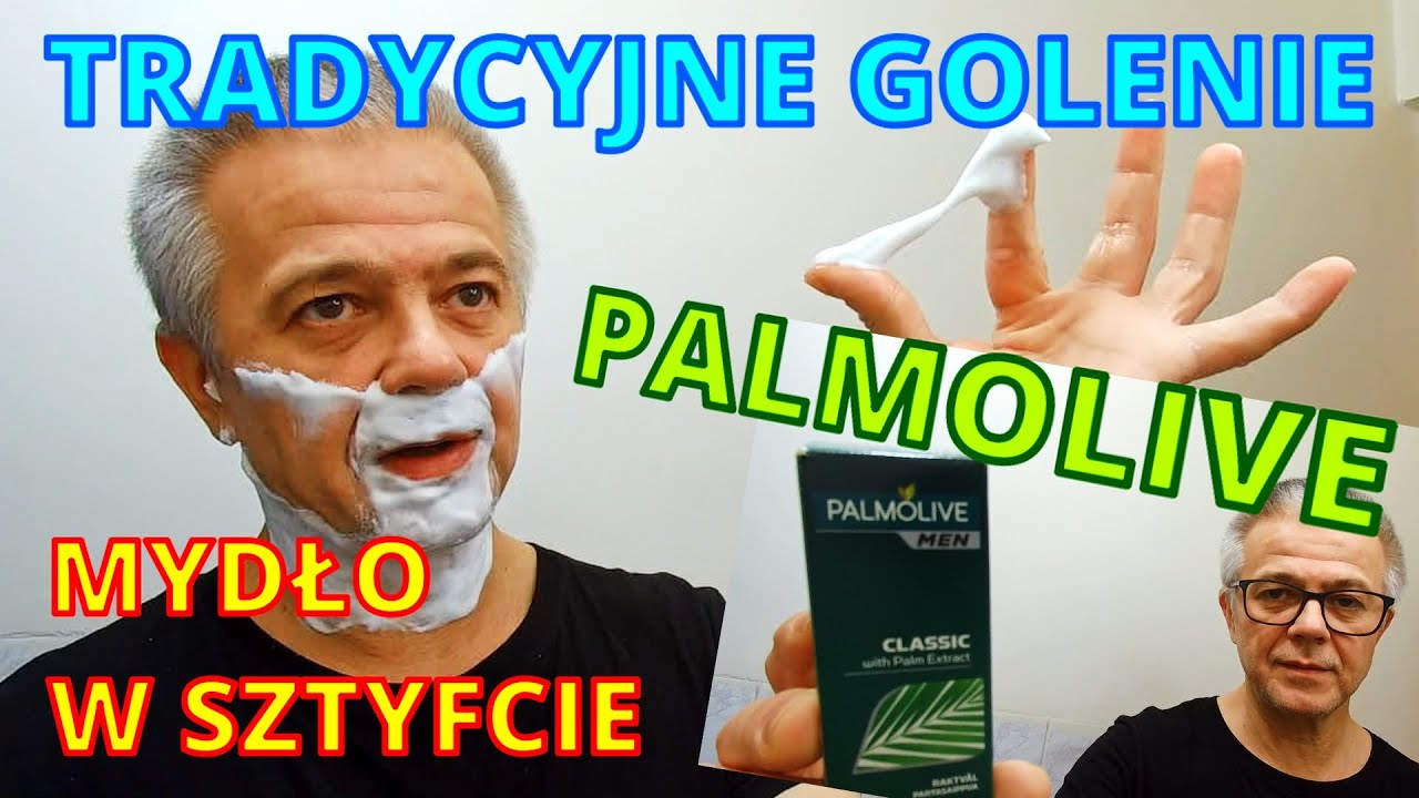 PALMOLIVE MEN CLASSIC - MYDŁO DO GOLENIA W SZTYFCIE I ROCKWELL 6C