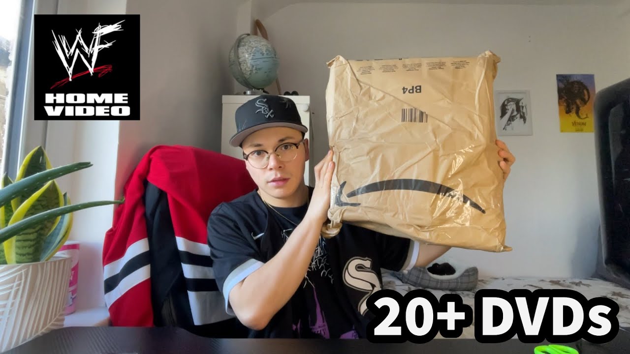 Huge rare WWF/WWE DVD unboxing