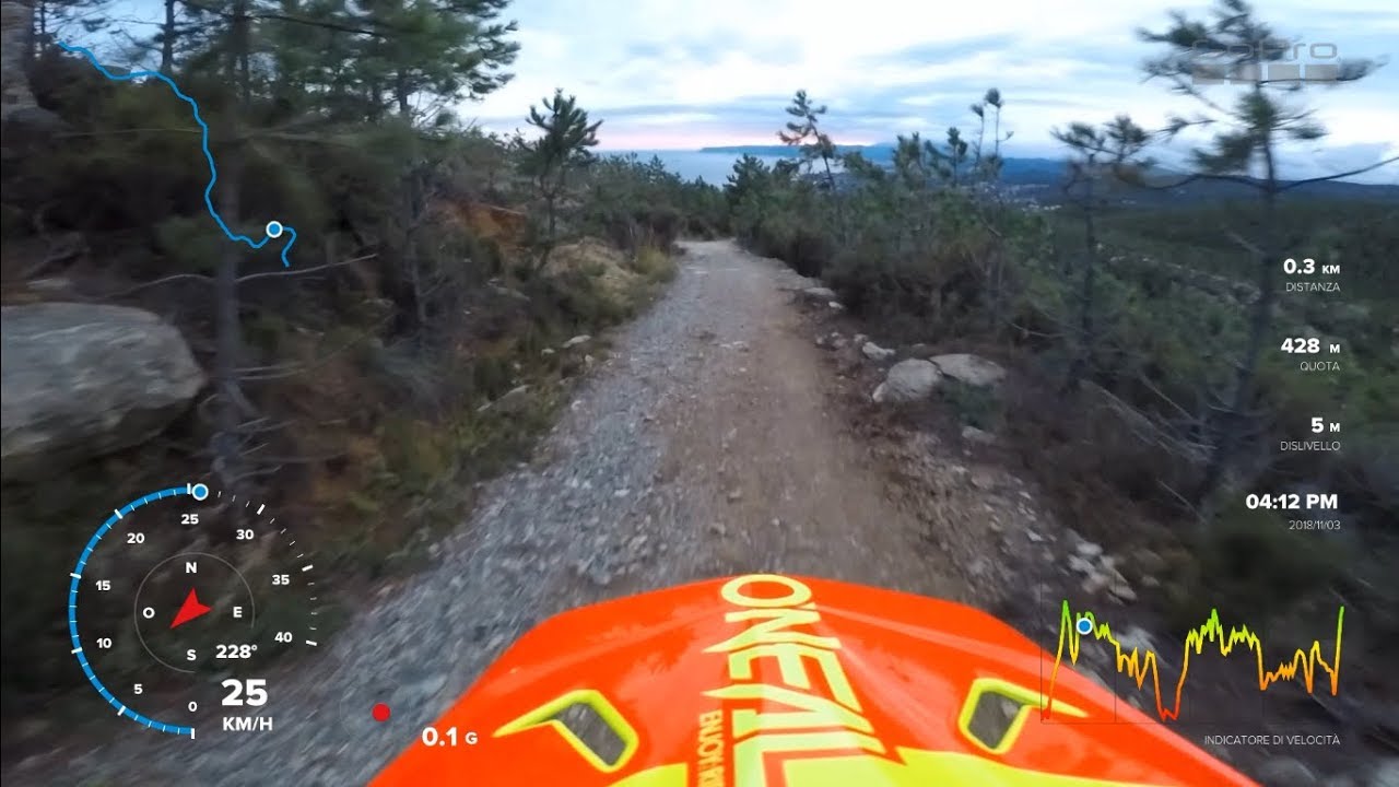 Trail Guardia - Ramognina (salita Cavetto) - GoPro - Varazze - MTB