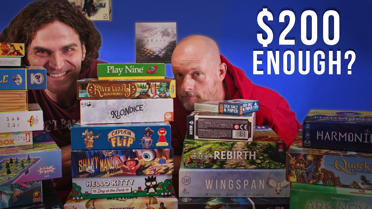 $200 Board Game Challenge: Build a Complete Game Library