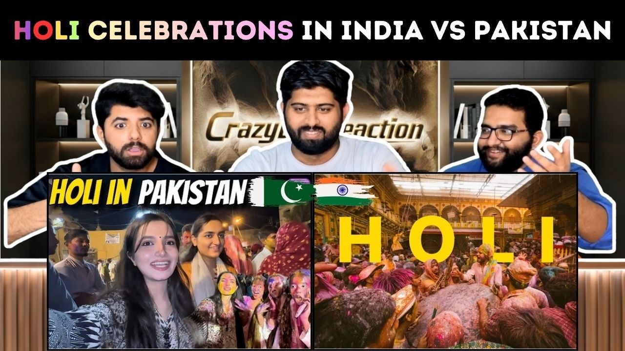 Pakistani Reaction On Holi Celebrations in India vs Pakistan | होली 2026 🔥
