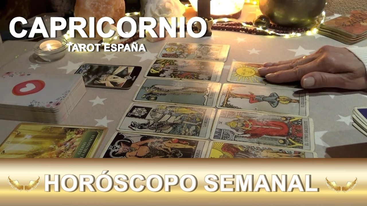CAPRICORNIO ♑️ Semana Del 16 al 22 Marzo 2026​✨Hoy Hor&oacute;scopo y Tarot