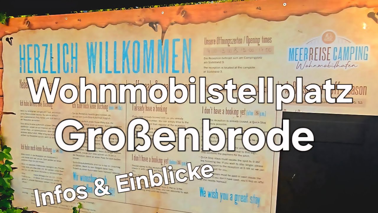 Wohnmobilstellplatz Großenbrode - Infos & Einblicke