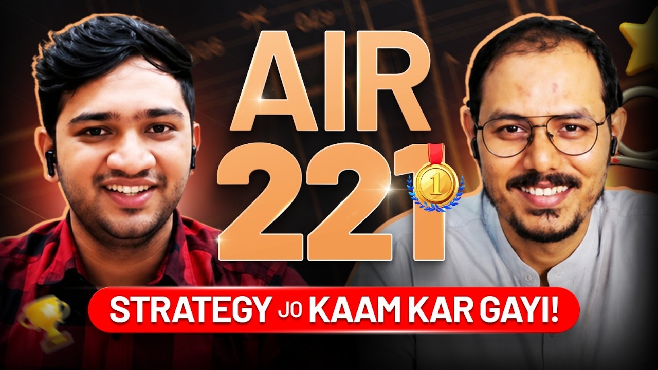 GATE AIR 221 Strategy Revealed | Ritik Jangid Interview | Gate@Zeal Indore