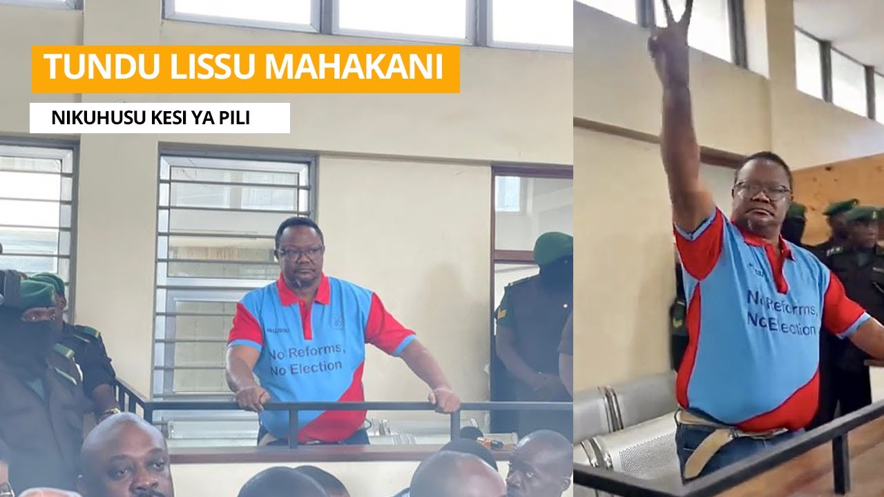 🔴 LIVE: SHAURI LA PILI LA TUNDU LISSU LINAENDELEA KISUTU