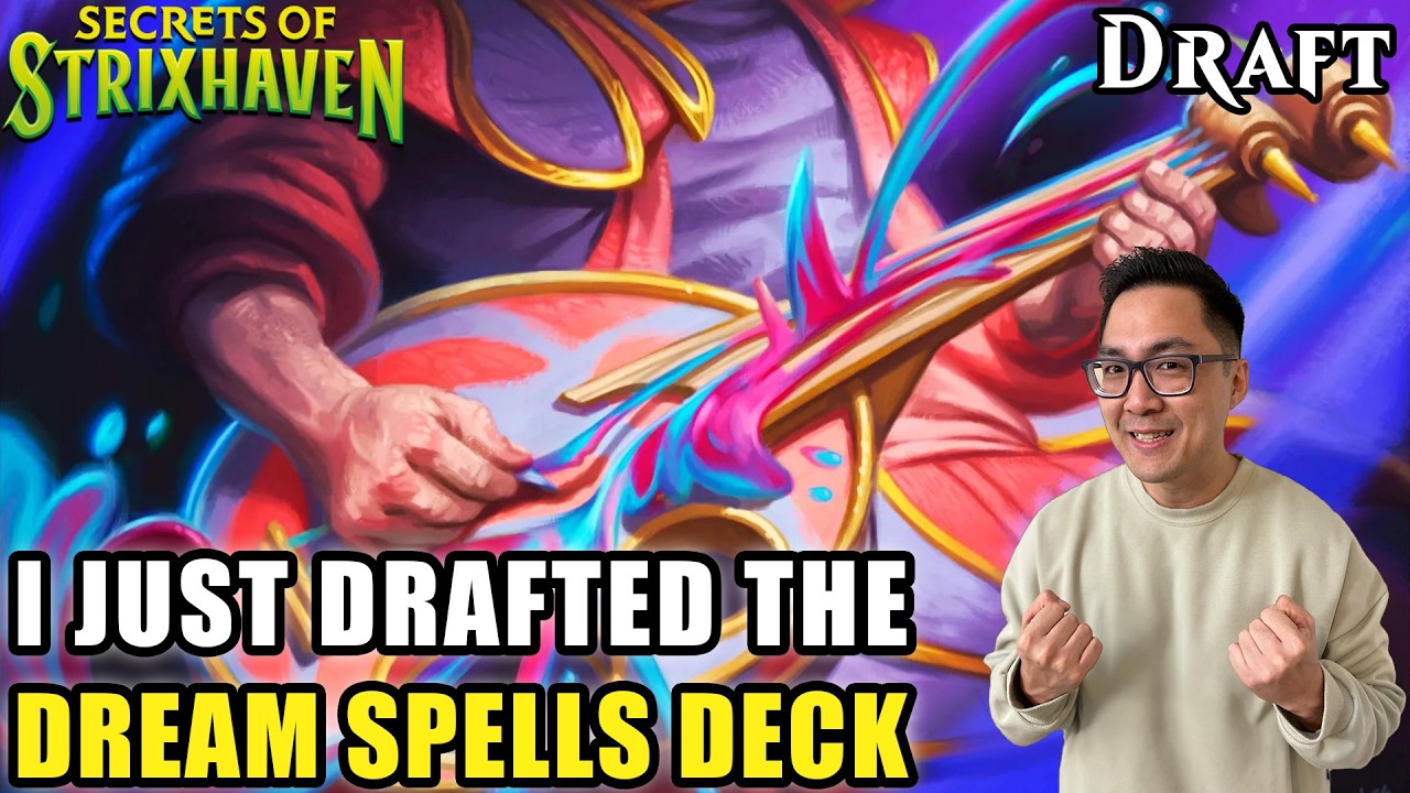 I Just Drafted The Dream Spells Deck | Secrets Of Strixhaven Draft | MTG Arena