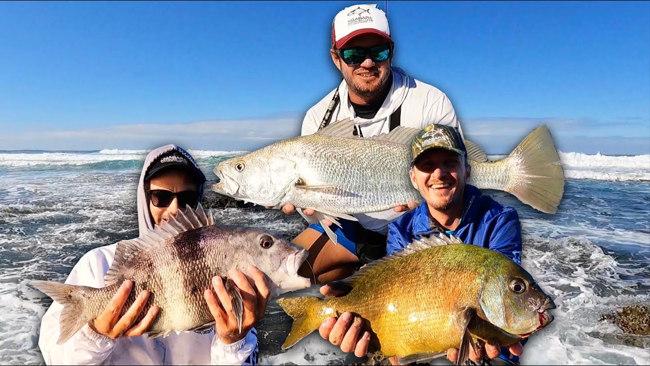 Fishing for kob on the reefs of Nqabara! Edible Fishing in the Transkei! Fishing South Africa! Ep 4