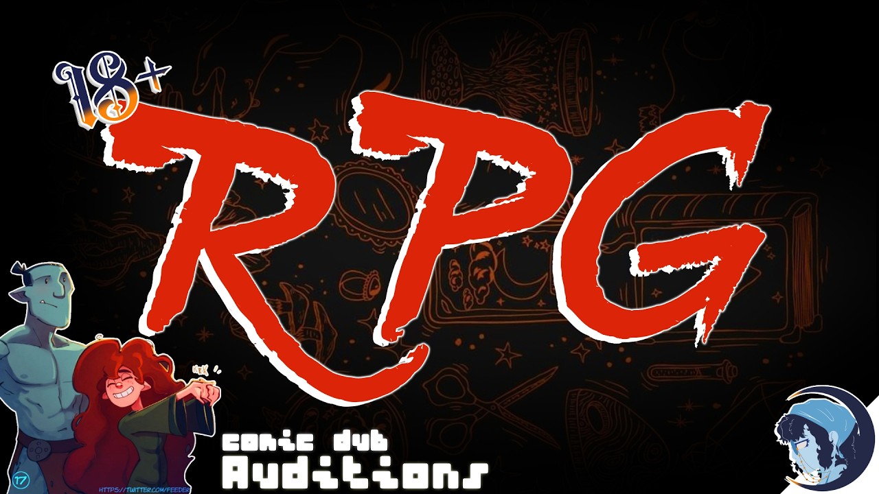 RPG Comic Dub Audition Highlights #anime #comics #manga 