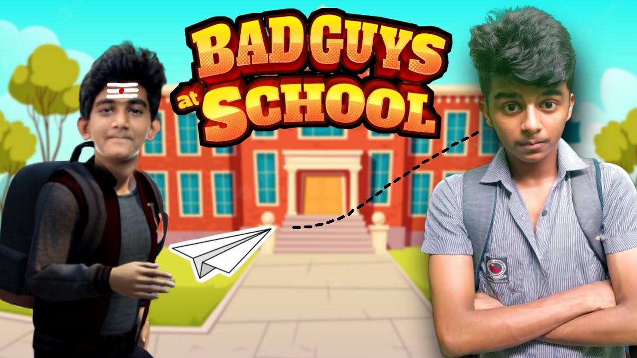 TROLLING TEACHERS AT BAD GUYS AT SCHOOL GAME WITH MY BROTHER | BAD GUYS AT SCHOOL GAMEPLAY TAMIL