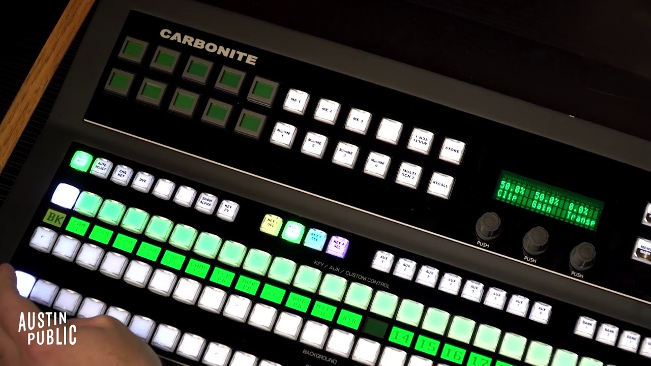 Ross Carbonite Switcher Graphics Overlay