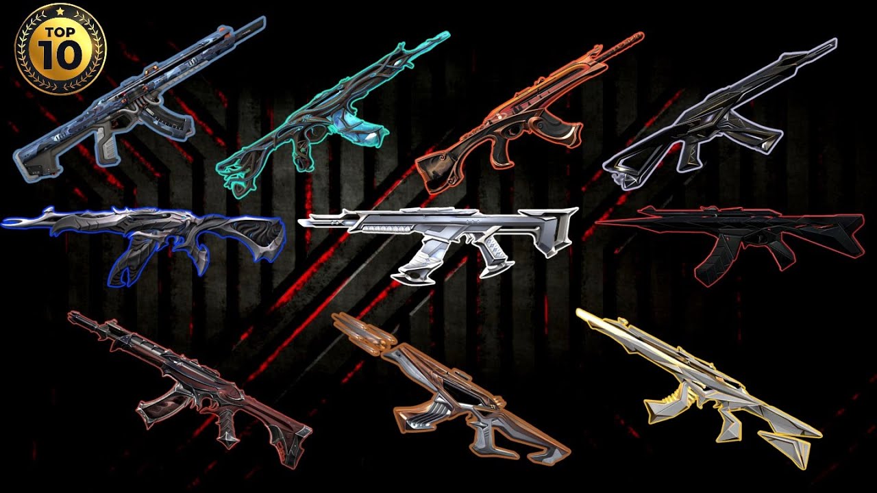 VALORANT - Top 10 Vandal Skins #valorant #valorantskins #vandal