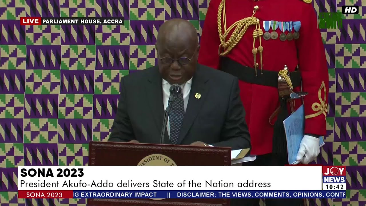 SONA 2023: President Akufo Addo delivers State Of the Nation Address #SONA2023