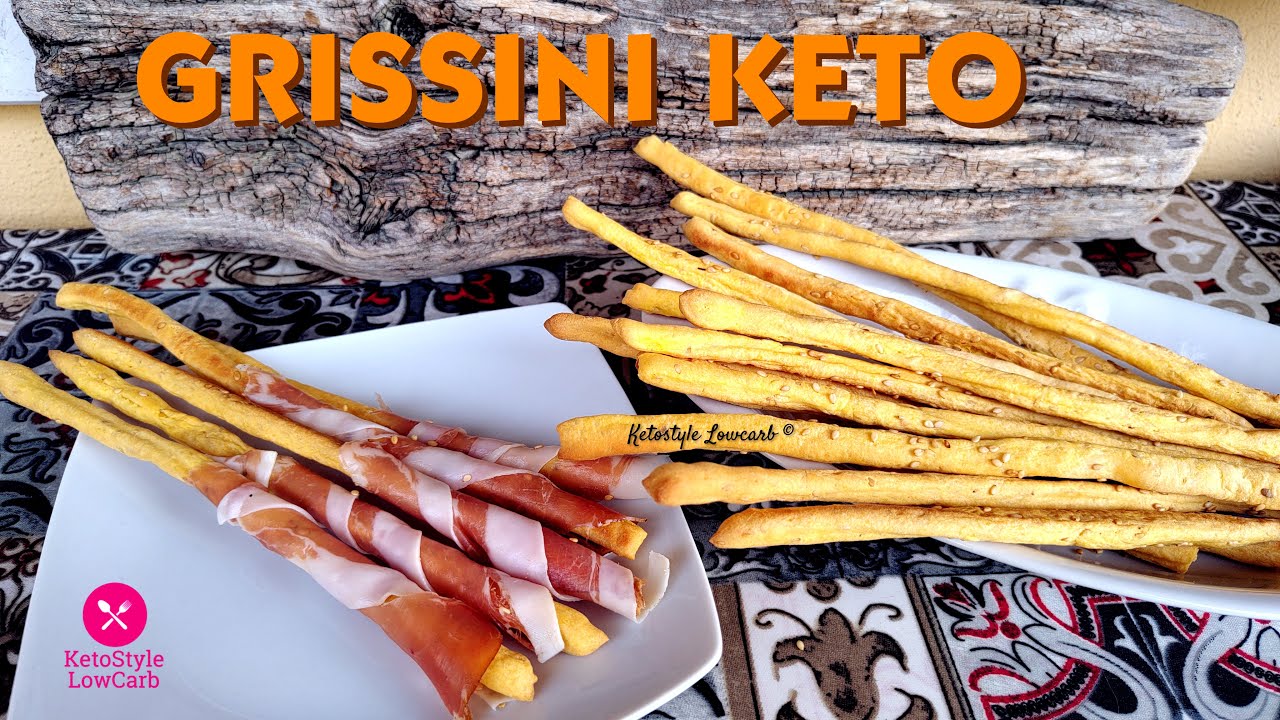 Grissini croccantissimi chetogenici KETO