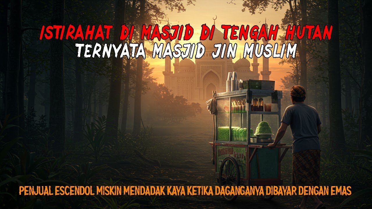 ISTIRAHAT DI MASJID DI TENGAH HUTAN TERNYATA MASJID JIN MUSLIM - Cerita mistis