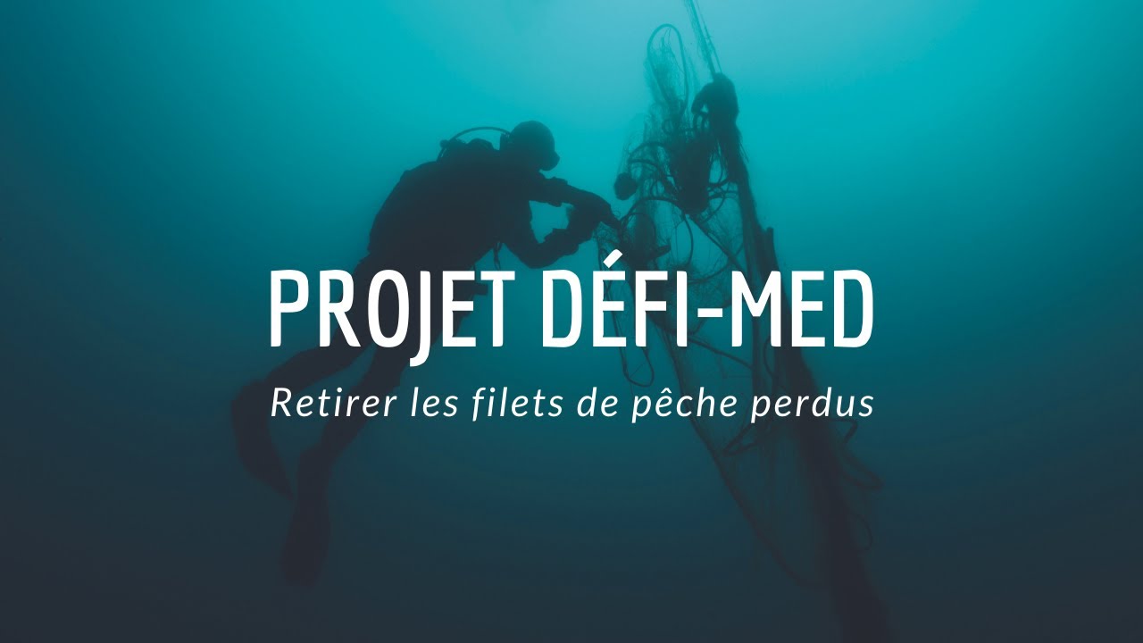 Soutenez la Dépollution de Filets fantômes en Méditerranée ! - Projet DéFi-Méd