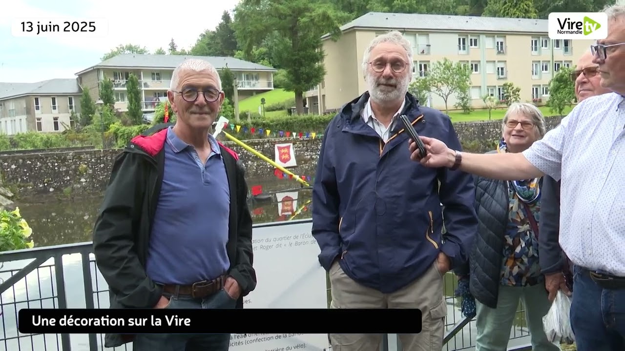 Tour de France en Normandie il passera à l'écluse à Vire-Normandie le 10 juillet 2025