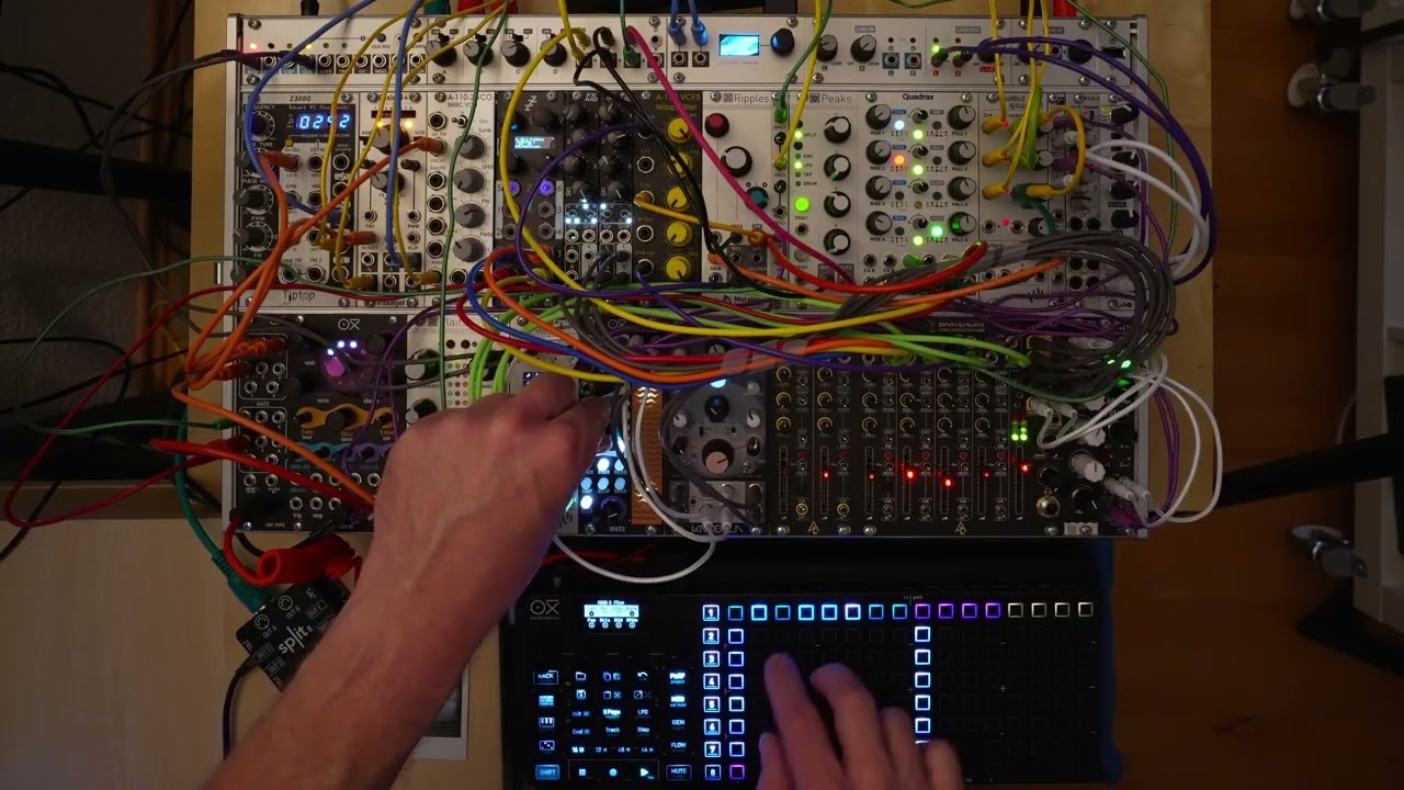 OXI One MKII, Coral and Meta - Eurorack Modular Live Jam