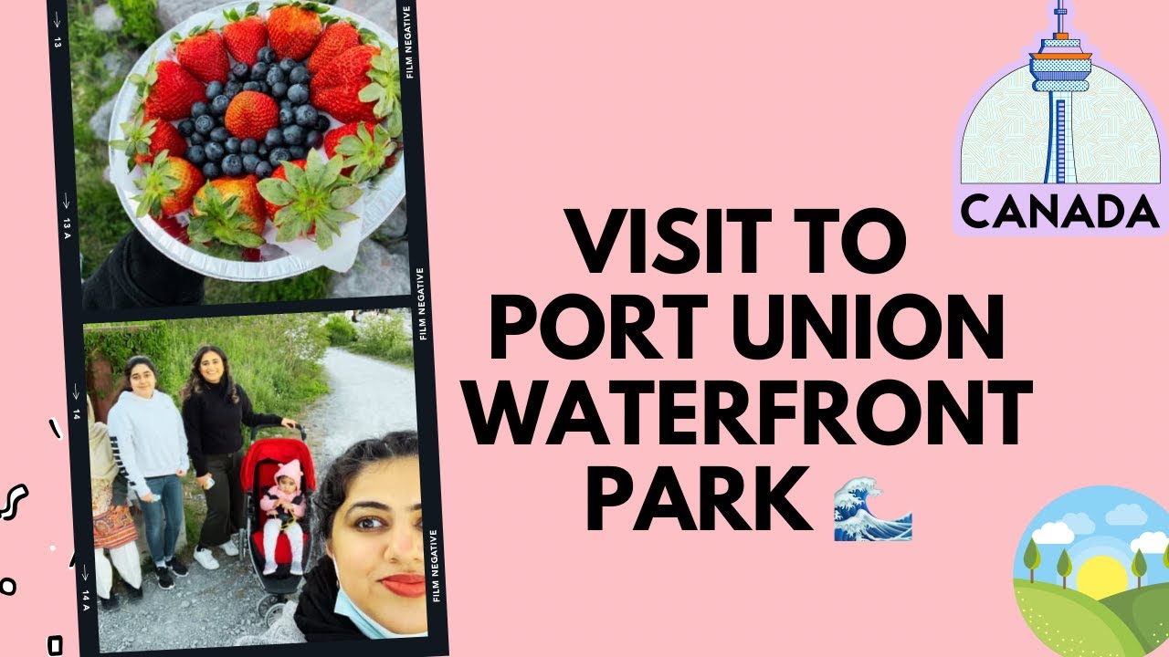 Visit to Port Union Waterfront Park, Toronto, Canada | Chilling with Zahra