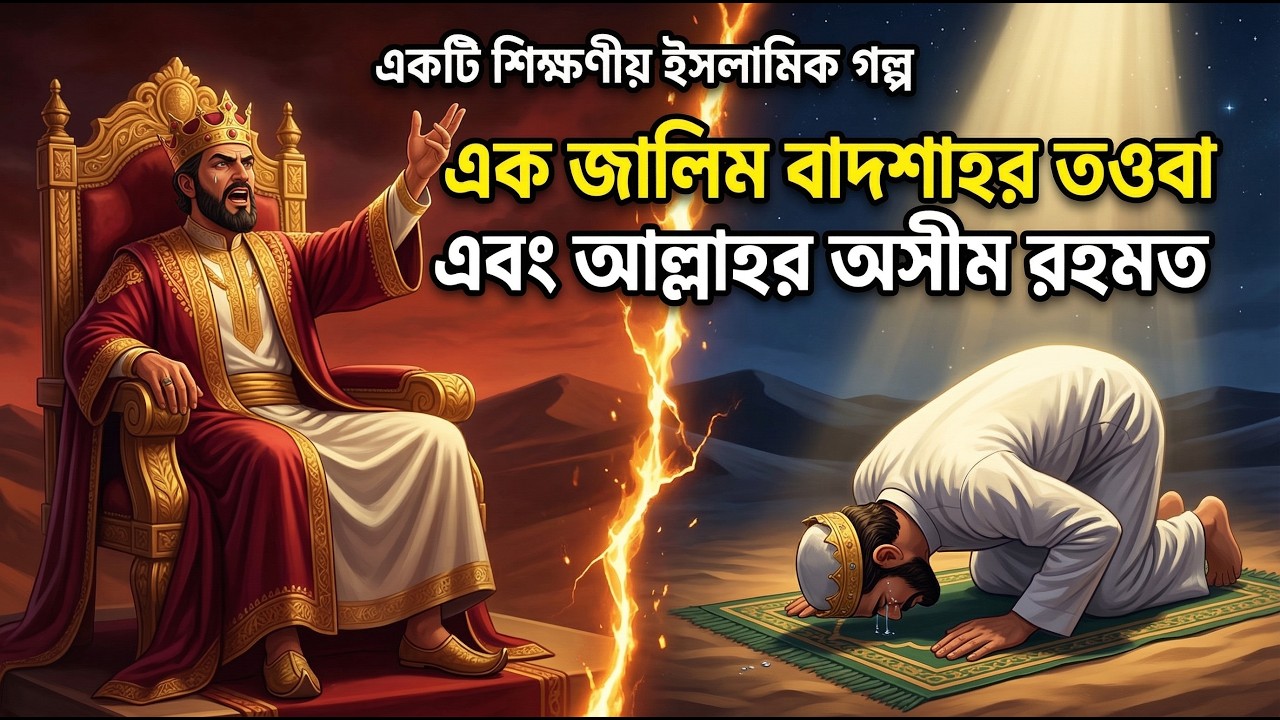 অহংকারী বাদশাহ ও আল্লাহর বিচার।। সারাজীবন জুলুম করেছে, শেষে আল্লাহ কি মাফ করলেন?।। শিক্ষণীয় গল্প
