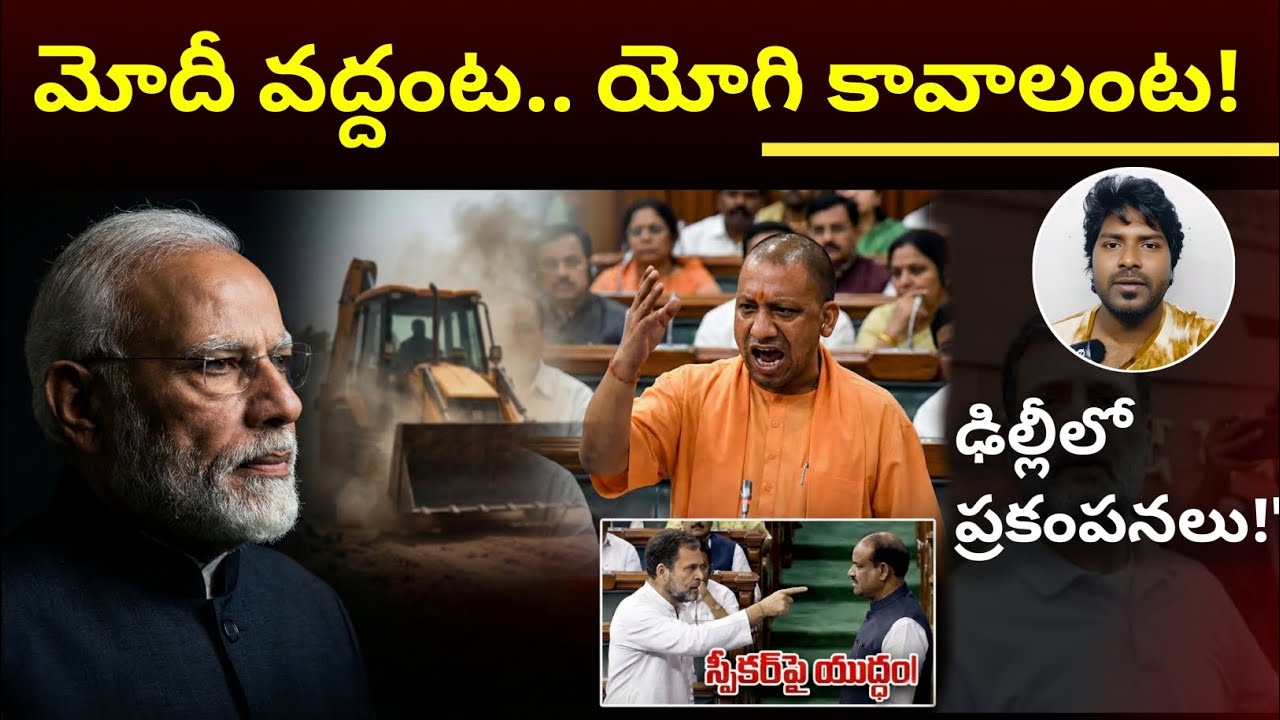 ​మోదీ వర్సెస్ యోగి: ఢిల్లీ పీఠంపై అసలు పోరు మొదలైందా? 🚩 బుల్డోజర్ బాబా వైపే కోర్ ఓటర్ల మొగ్గు!