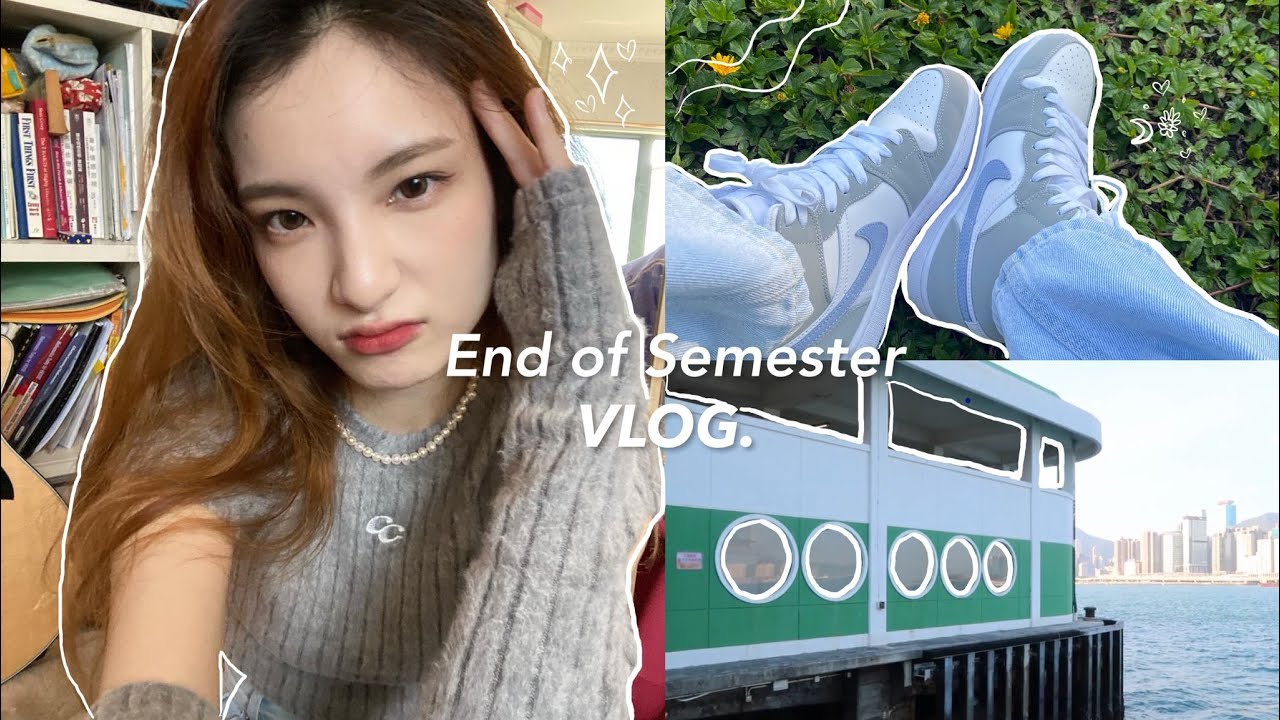 End Sem Vlog: 沖功課，咖啡店，探索深水埗，穿珠仔 (ft. HP Pavillion Aero 13)
