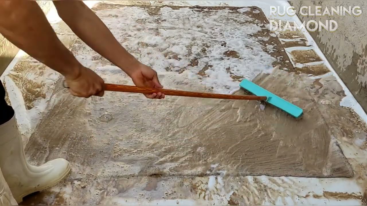 With this method you can easily get rid of dirt    Satisfactory carpet cleaning1080P HD